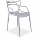 Pack 4 Sillas Master Gris Sillas Modernas Tipo Eames DSW