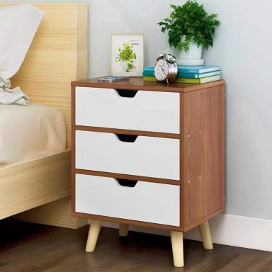 Velador 3 Niveles White&Brown Veladores
