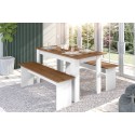 Comedor Primor Blanco Natura Muebles