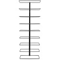 Rack metálico para 9 botellas de vino Muebles