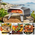 Horno de Pizza a Gas Portatil 62 x 40 x 30cms Cocina