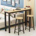 Set mesa de madera con 2 taburetes Muebles