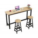 Set mesa de madera con 2 taburetes Muebles