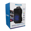 PARLANTE KARAOKE BT 8” TWS PHILCO Parlantes