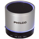 PARLANTE PORTATIL BLUETOOTH-USB P295 PLATA Parlantes