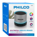 PARLANTE PORTATIL BLUETOOTH-USB P295 PLATA Parlantes