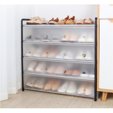 Rack de zapatos a prueba de polvo Zapateros