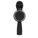 Microfono karaoke TWS RGB negro Inicio