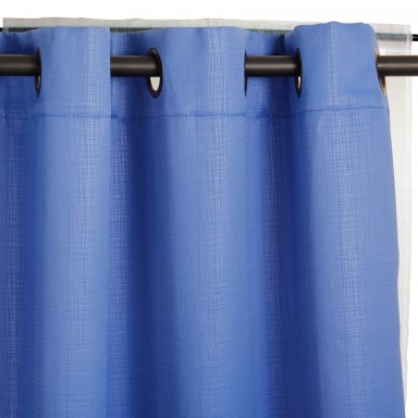 Set de cortinas Embossed azul, Masel Cortinas