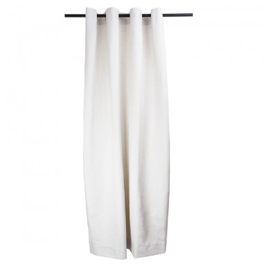 Cortina argollas Felpa New Velvet 140x220 Ivory Cortinas