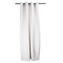 Cortina argollas Felpa New Velvet 140x220 Ivory Cortinas