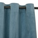 Cortina argollas Felpa New Velvet 140x220 Petroleo Cortinas