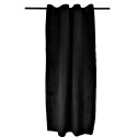 Cortina argollas Felpa New Velvet 140x220 Black Cortinas