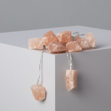 Guirnaldas de Cristales de Sal. Juego de 20 Cristales. Decoración