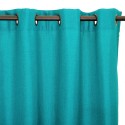 Cortina Argollas MATI 140X225 TURQUESA Cortinas