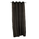 Cortina Argollas MATI 140X225 Negro Cortinas