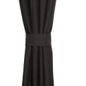 Cortina Argollas MATI 140X225 cm Negro. Masel Cortinas