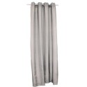 Cortina Argollas MATI 140X225 Gris Claro Cortinas