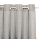 Cortina Argollas MATI 140X225 Gris Claro Cortinas