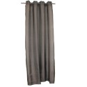 Cortina Argollas MATI 140X225 Gris Oscuro Cortinas
