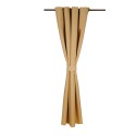 Cortina Argollas B.O.CITY 1.40 X 2.25 GOLD Cortinas
