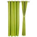Cortina Argollas B.O.CITY 1.40 X 2.25 PISTACHO Cortinas
