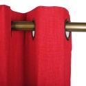 Cortina Argollas B.O.CITY 1.40 X 2.25 Rojo Cortinas