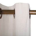 Cortina Argollas B.O.CITY 1.40 X 2.25 Ivory. Masel Cortinas