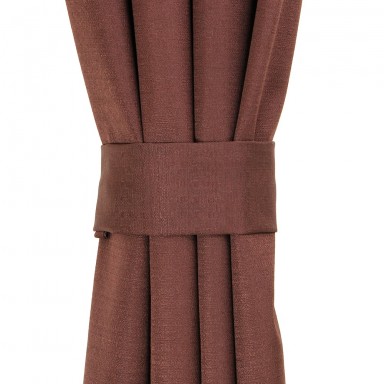 Cortina Argollas B.O. BONDING 1.40 X 2.25 Chocolate. Masel Cortinas