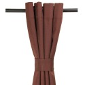 Cortina Argollas B.O. BONDING 1.40 X 2.25 CHOCOLATE Cortinas