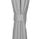 Cortina Argollas B.O. BONDING 1.40 X 2.25 Gris Claro Cortinas