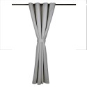 Cortina Argollas B.O. BONDING 1.40 X 2.25 Gris Claro Cortinas