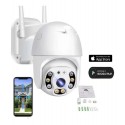 Cámara Ip Con Movimiento Infrarrojo Impermeable Wifi Full Hd Camaras Seguridad