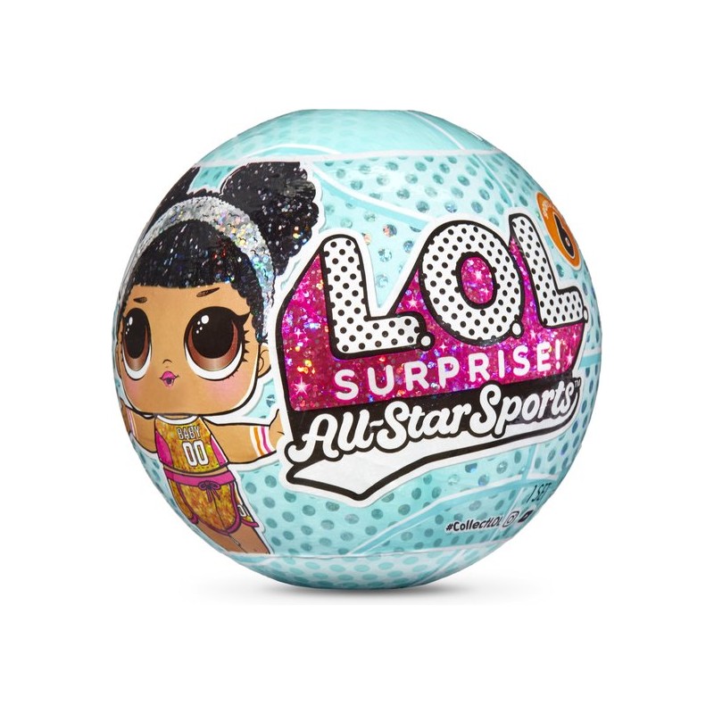 LOL Surprise! All-Star B.B.s Sports Sparkly Basketball Series 6 Juguetes