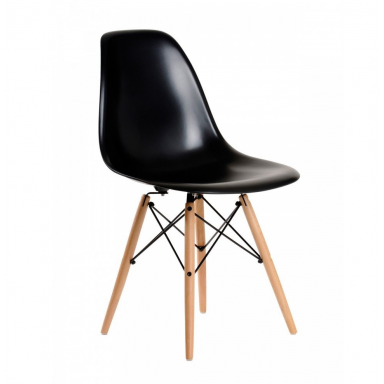Silla Eames Negra Sillas Modernas Tipo Eames DSW