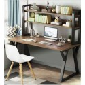 Escritorio con estanteria 100cm Dark Wood Escritorios