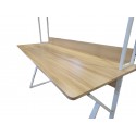 Escritorio con estanteria 140cm Ligth Wood Escritorios