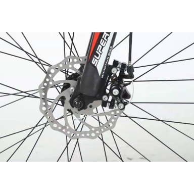BICICLETA CARBONO SUPERBROS NEGRO + AZUL 27.5" Deporte