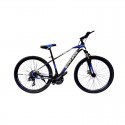 BICICLETA CARBONO SUPERBROS NEGRO + AZUL 27.5" Deporte