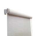 Cortina Roller Blackout Gris Jaspeado Biancobelo Cortinas