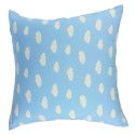 Set 2 cojines Lona Española Nubes 50x50 BLUE Inicio