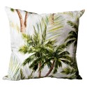 Set 2 Cojines Lona Española Palm Beach 50X50 GREEN Almohadas