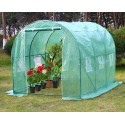Invernadero de 6m2 con ventanas Terraza y Jardin