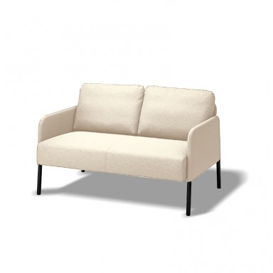 Sofa 2 cuerpos Gloztad Beige Sofás