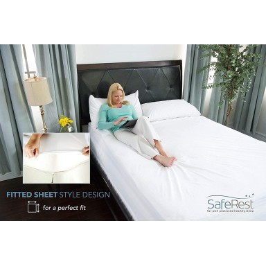 Cubre Colchón Waterproof marca SAFEREST Cubre Colchón