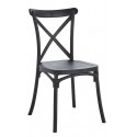 Pack 4 Sillas Crossback Negra Sillas Modernas Tipo Eames DSW