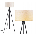 Lampara Tripode Beige 101 Iluminación