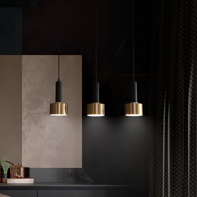 Lampara colgante estilo nordico triple Iluminación