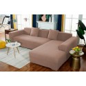 Funda para Sillon "L" Beige Fundas para sillón
