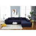 Funda para Sillon "L" Azul Marino Fundas para sillón